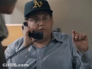 A Man Wearing A Hat That Says A 'S On It GIF