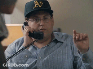 A Man Wearing A Hat That Says A 'S On It GIF