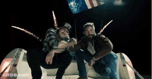 A Man Wearing A Hat That Says ' Liberty ' On It GIF