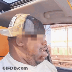 A Man Wearing A Hat With The Letter S On It GIF
