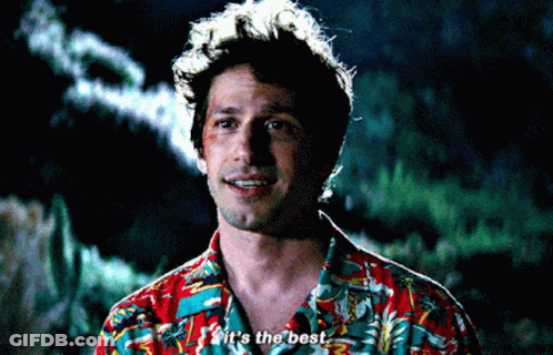 Man In Hawaiian Shirt Says It's The Best GIF