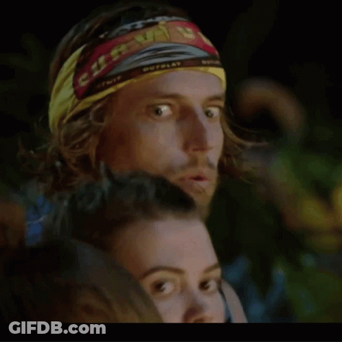 A Man Wearing A Headband With Outplay On It GIF