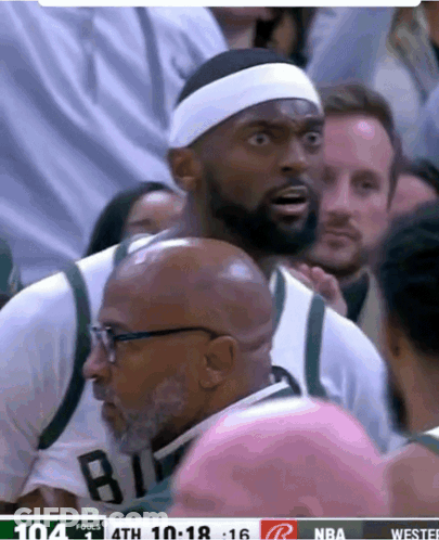A Man Wearing A Headband With The Number 8 On It GIF