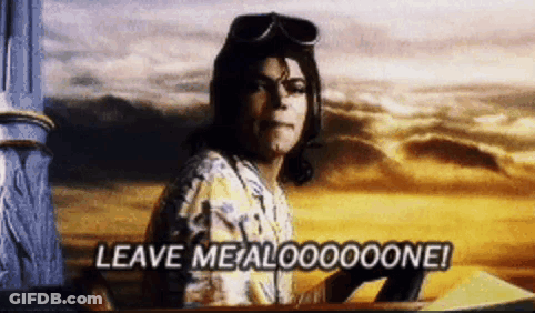 A Man Wearing A Helmet And Goggles Says Leave Me Aloooooone ! GIF