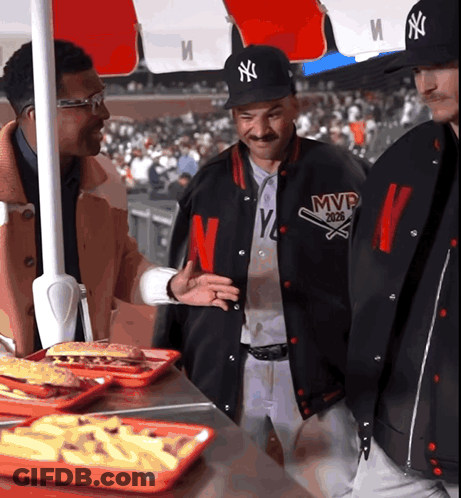 A Man Wearing A Jacket That Says Mvp 2020 On It GIF