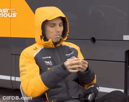 A Man Wearing A Jacket With The Word Dell On The Sleeve GIF