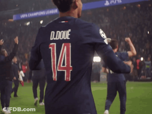 A Man Wearing A Jersey With The Number 14 On It GIF
