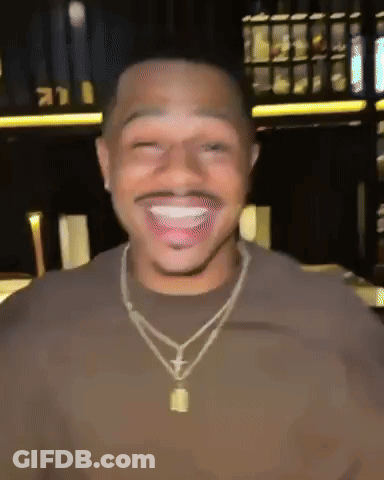 Man Smiling And Making Funny Face GIF