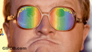 A Man Wearing A Pair Of Viper Sunglasses Is Making A Face GIF