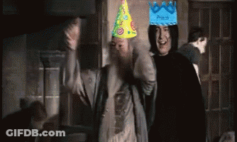 A Man Wearing A Party Hat That Says Prince GIF