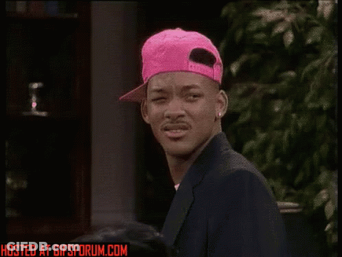 A Man Wearing A Pink Hat Is Hosted At GIFs Forum.com GIF