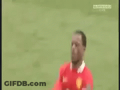 A Man Wearing A Red Jersey With The Number 3 On It GIF