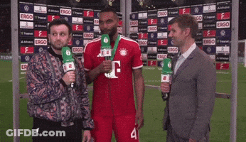 A Man Wearing A Red Jersey With The Number 4 On It GIF