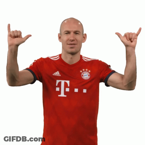 A Man Wearing A Red T-Mobile Jersey Makes A Funny Face GIF