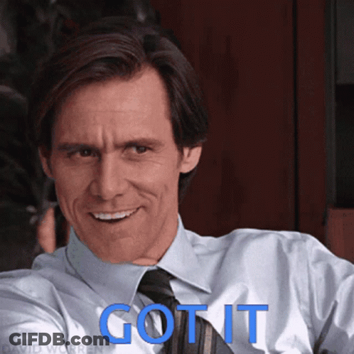 A Man Wearing A Shirt And Tie With The Word Got It Written On It GIF