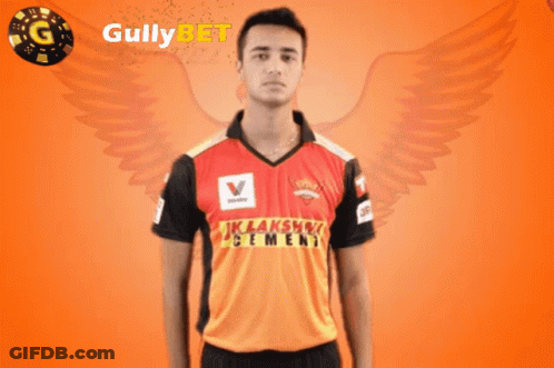 A Man Wearing A Shirt That Says Gully Bet On It GIF