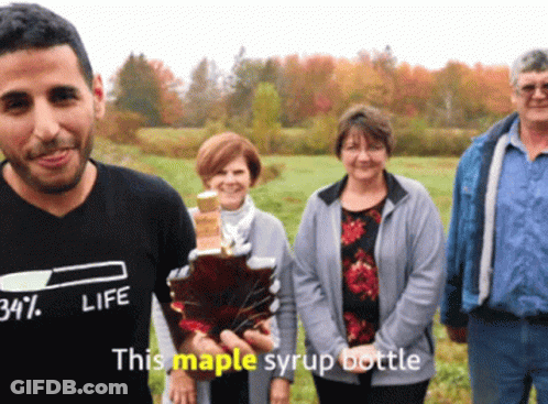 A Man Wearing A Shirt That Says ' Life ' On It GIF