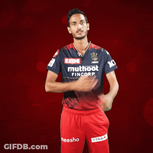 A Man Wearing A Shirt That Says Muthoot Fincorp On It GIF