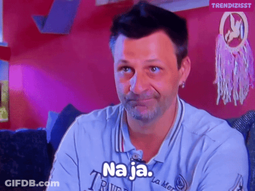 Man Wearing Na Ja Shirt GIF