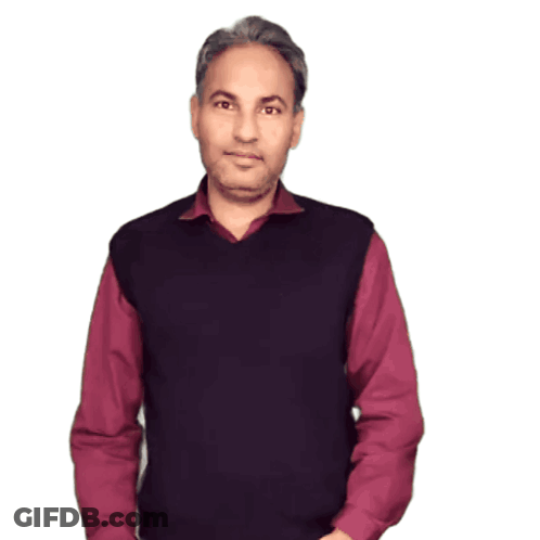 A Man Wearing A Shirt That Says Ok Tata On It GIF