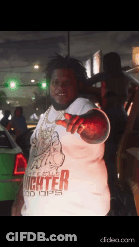A Man Wearing A Shirt That Says " Richter " On It GIF