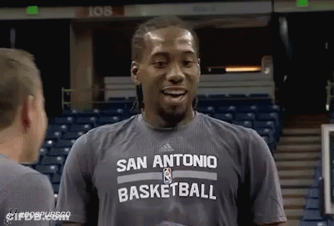 A Man Wearing A Shirt That Says San Antonio Basketball On It GIF