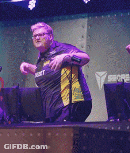 A Man Wearing A Shirt That Says ' Sebet ' On It GIF