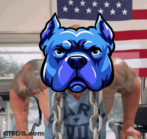A Man Wearing A Shirt With The Number Vii On It Is Doing Push Ups GIF