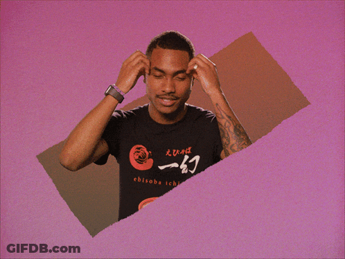 A Man Wearing A T-Shirt That Says Ebisoba Ichigen On It GIF