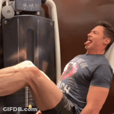 A Man Wearing A T-Shirt That Says ' I 'M Not A Bitch ' On It GIF