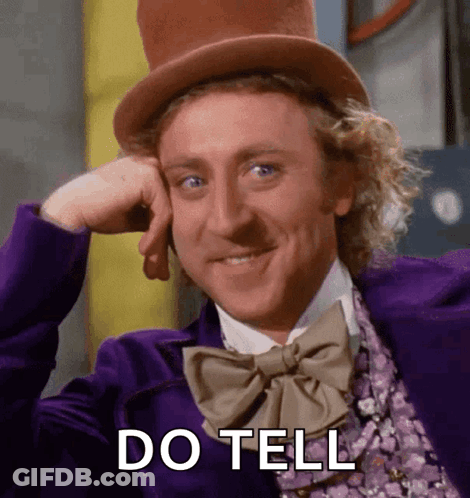 A Man Wearing A Top Hat And A Bow Tie Says Do Tell GIF