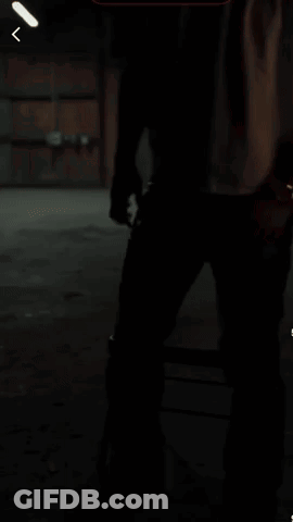 A Man Wearing A White Shirt And A Black Hat With The Letter C On It Sits On A Chair GIF