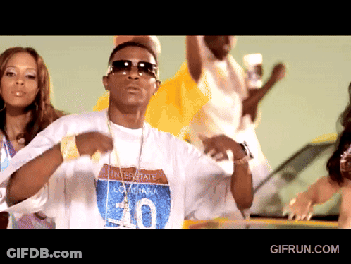 A Man Wearing A White Shirt That Says Interstate 10 On It GIF