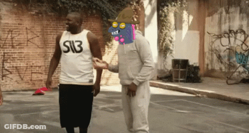A Man Wearing A White Tank Top With The Number 13 On It GIF