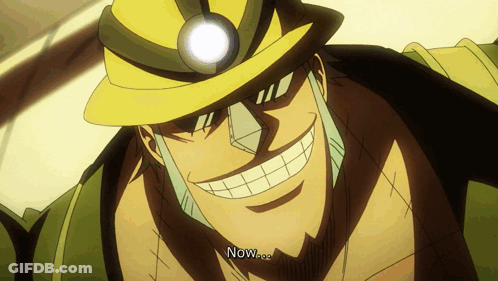 A Man Wearing A Yellow Hard Hat Is Smiling And Says " Now " GIF