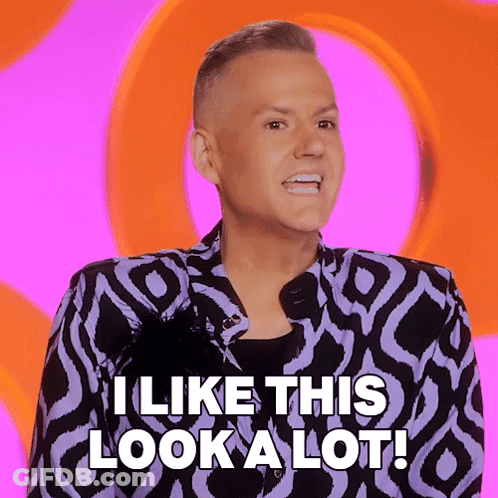 A Man Wearing A Zebra Print Jacket Says I Like This Look A Lot GIF