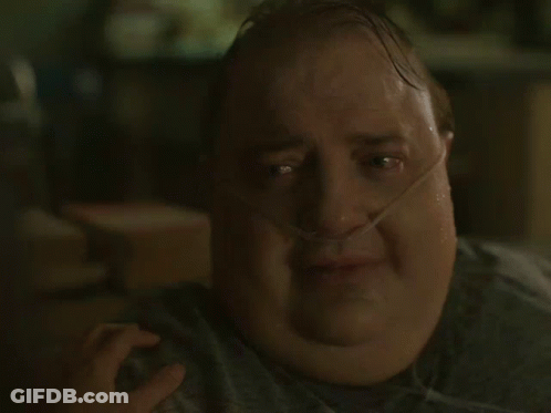 A Man Wearing An Oxygen Mask With The Words People Are Amazing Below Him GIF