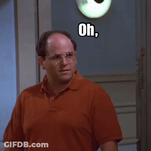 A Man Wearing Glasses And A Red Shirt Says " Oh Yeah Real Good " GIF