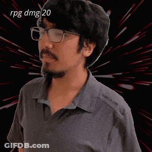 A Man Wearing Glasses And A Shirt With The Number 20 On His Neck GIF