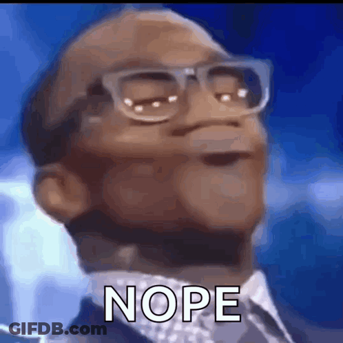 Man With Glasses Making Funny Face GIF
