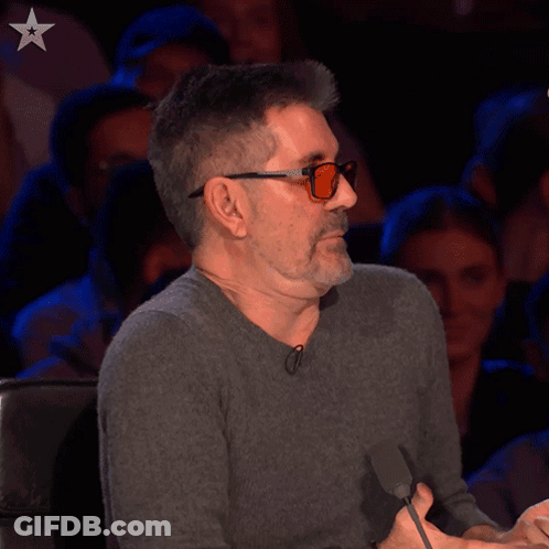 A Man Wearing Glasses Says " I Don T Know Why " GIF