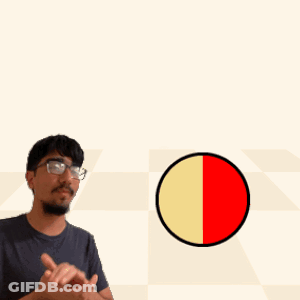A Man Wearing Glasses Stands In Front Of A Sign That Says Drilly Speedy GIF