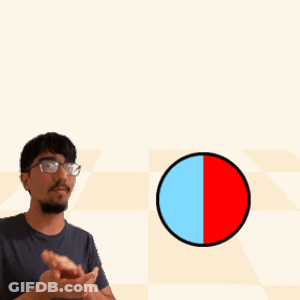 A Man Wearing Glasses Stands In Front Of A Sticky + Speedy Stickyspeedy Logo GIF