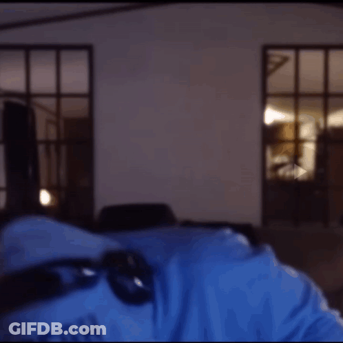 A Man Wearing Headphones And A Hoodie That Says Caseum On It GIF