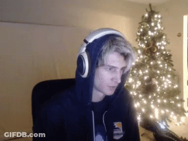 Man With Headphones And Warriors Hoodie GIF