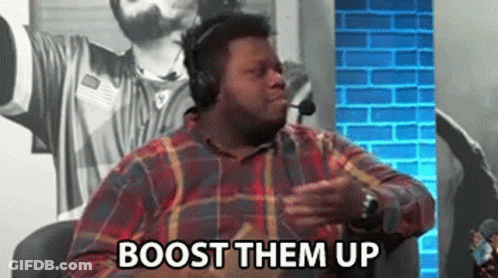 Man With Headphones And Plaid Shirt Talking GIF