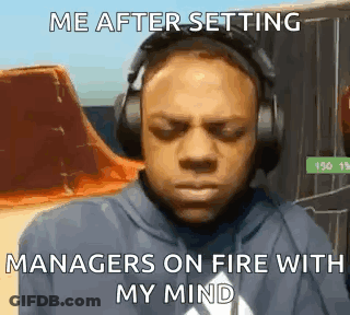 A Man Wearing Headphones Is Making A Funny Face While Playing A Video Game . GIF