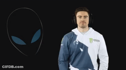 A Man Wearing Headphones Is Wearing A Monster Energy Sweatshirt GIF