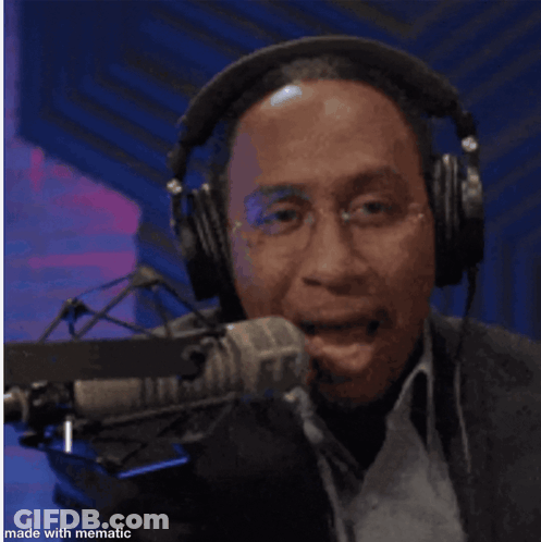 A Man Wearing Headphones Says " I Know A Haters Voice When I Hear It " GIF