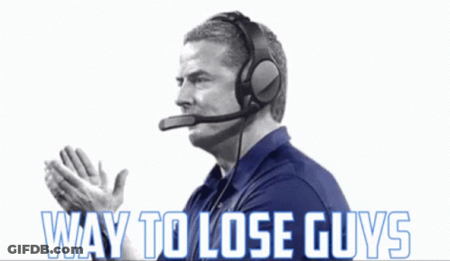 A Man Wearing Headphones With The Words Way To Lose Guys Written Below Him GIF